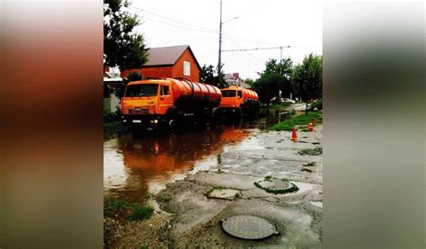 Рекордные ливни в Краснодарском крае: подтоплено более двух сотен придомовых участков