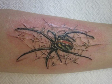 Татуировки с пауком Искусство татуировки! Татуировки